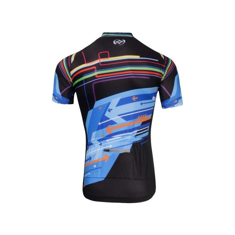 Summer Short Sleeve Riding Bicycle Cycling Clothing Set Men Sport Jerseys Suits Bicycle Clothes Suit Race Bicycle Wear Tights