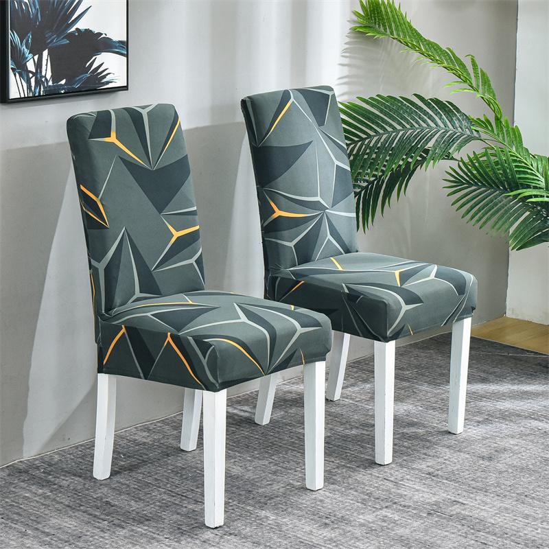 Chair Covers Set Of 1/2/4/6 Pcs, Parson Chair Slipcovers For Dining Room, Removable Kitchen Chair Cover For El And Ceremony