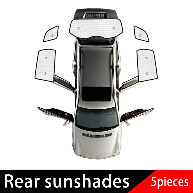 For Suzuki Vitara LY Accessories 2015~2024 Escudo Car Windshield Surround Sunshades Anti-UV Side Window Shading Visor Full Cover