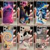 Casing For Nothing Phone 3a Lite Case Aesthetic Cute Cat Astronaut Transparent Soft Silicone Back Cover Phone3aLite Phone Case