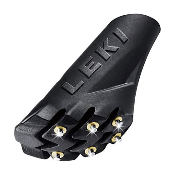 LEKI Outdoor Climbing Nordic Walking NW Silent Spike Pad 1300111 Black