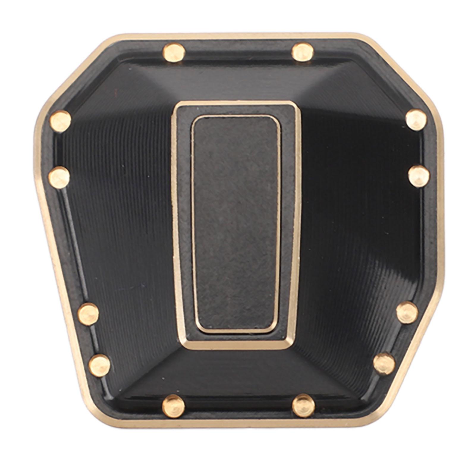 

RC Front Rear Axle Diff Cover Brass Replacement RC Front Rear Axles Housing Cover Differential
