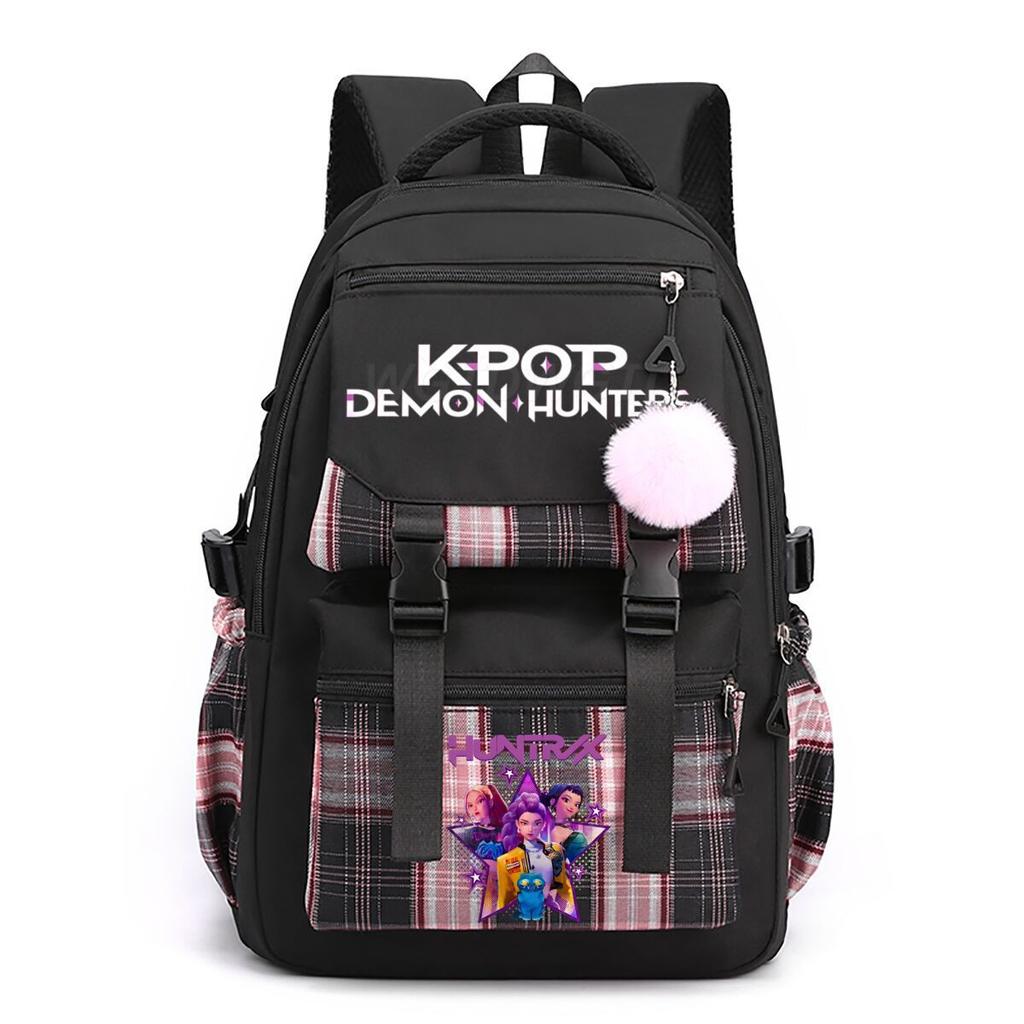 Cartoon Anime Printed Backpack College Wind Ins Trend Large Capacity Student School Bag