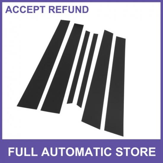 

Door Pillar Window Trim Anti Scratch SIX for Lexus LS 2001-2006 Black