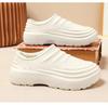 Fleece-Lined Non-Slip Chef Shoes: Warm, Oil-Proof, Soft Sole, Large Sizes, Ideal for Men & Women in Hospitality Professions.