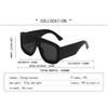 Retro Oversized Square Sunglasses for Women Men Latest Fashion Shades UV400 Outdoor Men Sun Glasses New Punk Eyewear