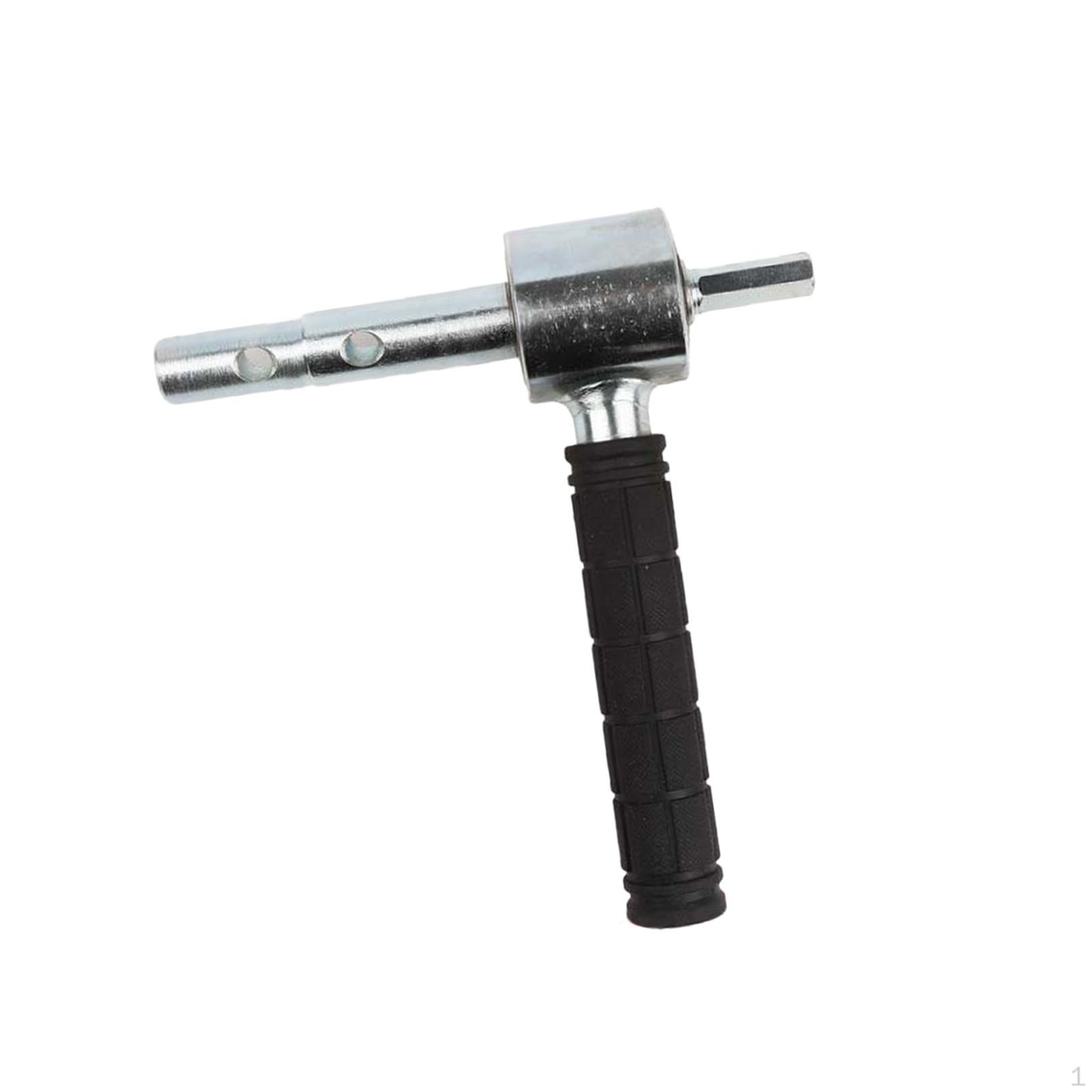 

Ice Drill Adapter Attachment Metal Professional for 18mm and 20mm Converter Fishing