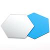 Room Wall Stickers 46*40*23mm Wall Stickers Hexagon Mirror Wall Sticker