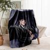 Wednesday Theme Printed Blanket - Perfect for Couch, Bed, Travel & Outdoor Use | Machine Washable, Cozy & Durable.
