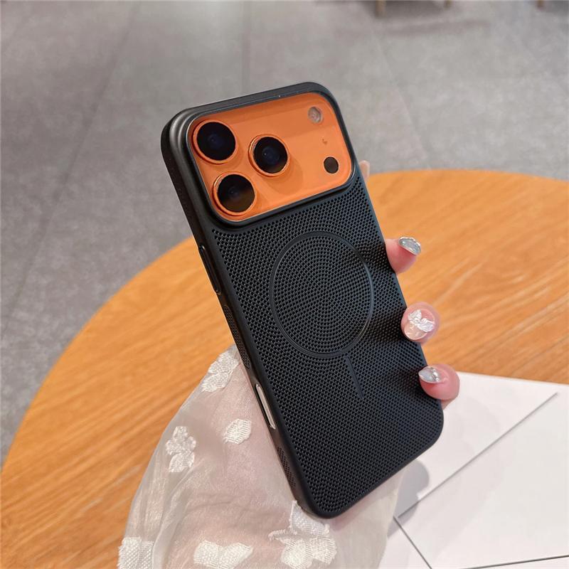 Heat Dissipation For Case For For Iphone 17 13 15 14 16 12 11 Pro Max Plus Wireless Charge Cases For For Iphone Air Accessories