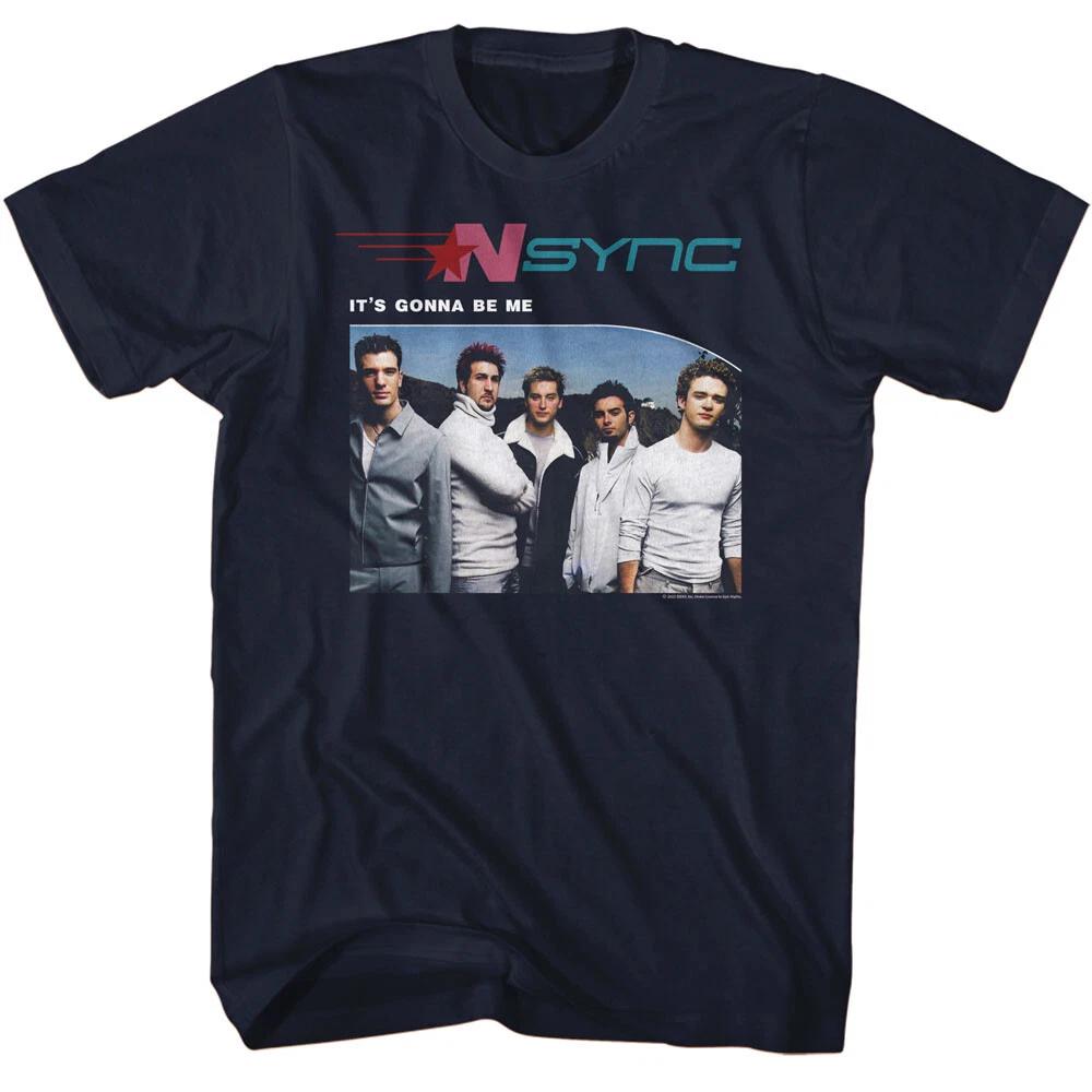 NSYNC Group Photo It s Gonna Be Me Men s T Shirt Dance Pop Music Merch S