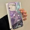 Splicing Purple Leopard Print Girls Phone Case for Xiaomi 13T 14T 11 Lite NE Poco X5 M6 Pro X6 X7 X3 Pro NFC C65 C61 M5S Cover