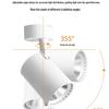 Adjustable COB Spotlight | Super Bright, Surface Mounted Downlight for Home & Commercial Use