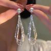 2PC Women's Fashion Hollow Design Earrings Zircon Accessories Suitable for Date, Party, Festival Gifts-1165