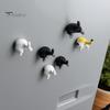Decorative Cat Magnets 3D Butt Refrigerator Magnet, Kitten Ass Whiteboard Cabinet Fridge Office Locker Home Kitchen Decoration Gift for Lovers Lover
