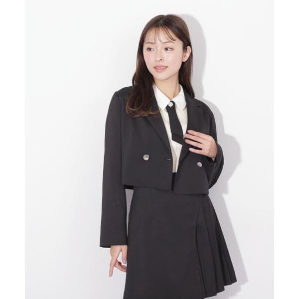 [Jill by Jill Stuart] Linen-like synthetic suiting jacket