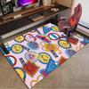 Mr Man Colorful Creatures Area Rug Office Rug, Chair Rug, Decor Carpet Livingroom Bedroom Mat, Large Size Fan Gifts Christmas Gifts