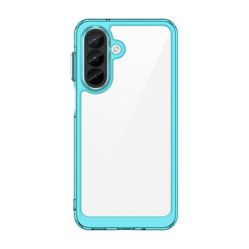Чехол для Samsung Galaxy A27 Прозрачный Роскошный Силикон ПК Защита ТПУ Ударопрочный Чехол Samsung A27 Чехол Galaxy A27 Galaxy A27 озеро синий