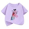 Funny Sushi Cat Food Design Printed T Shirts Short Sleeve Kids Children's T-shirt Boys Girls Summer Spring Cute Top Tee Shirt