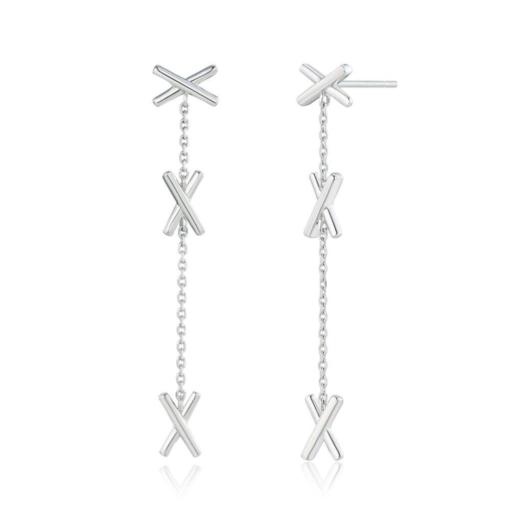Xoxo Silver Earrings K1641