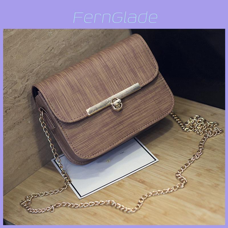 Elegant Handbag Pu Leather Shoulder Bag With Chain For A Sophisticated Look