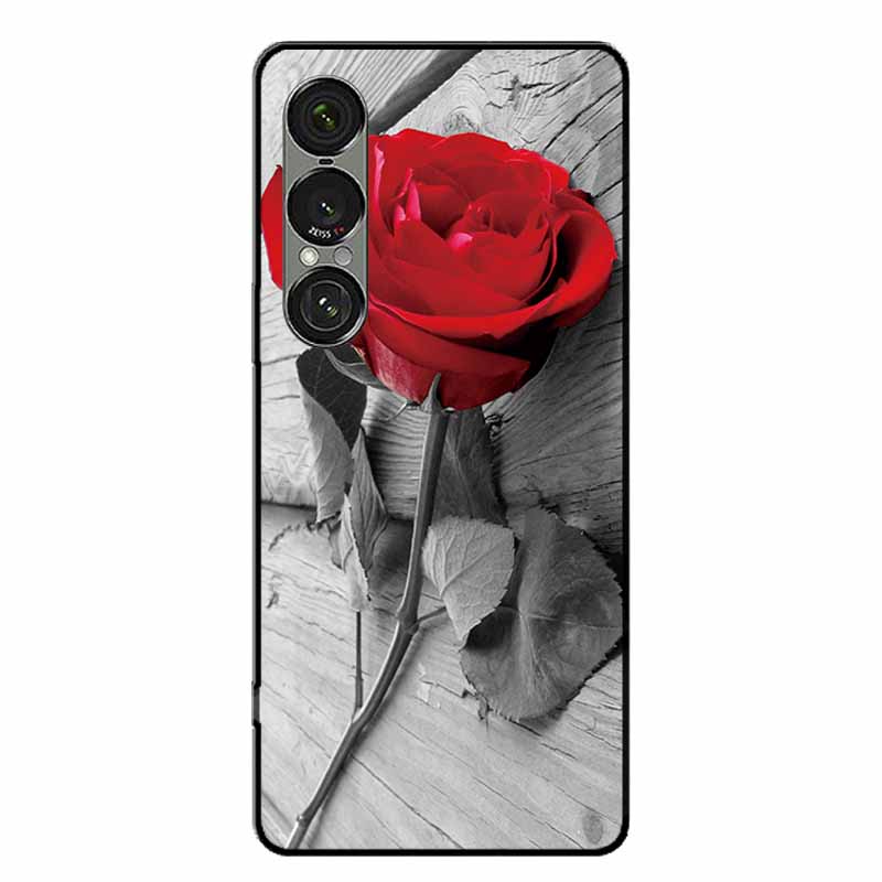 For Sony Xperia 1 VII / 1 VI / 1 V Cases Fashion Protective Silicone Back Cover For Xperia 1 VII Back Phone Capa Xperia 1V Funda