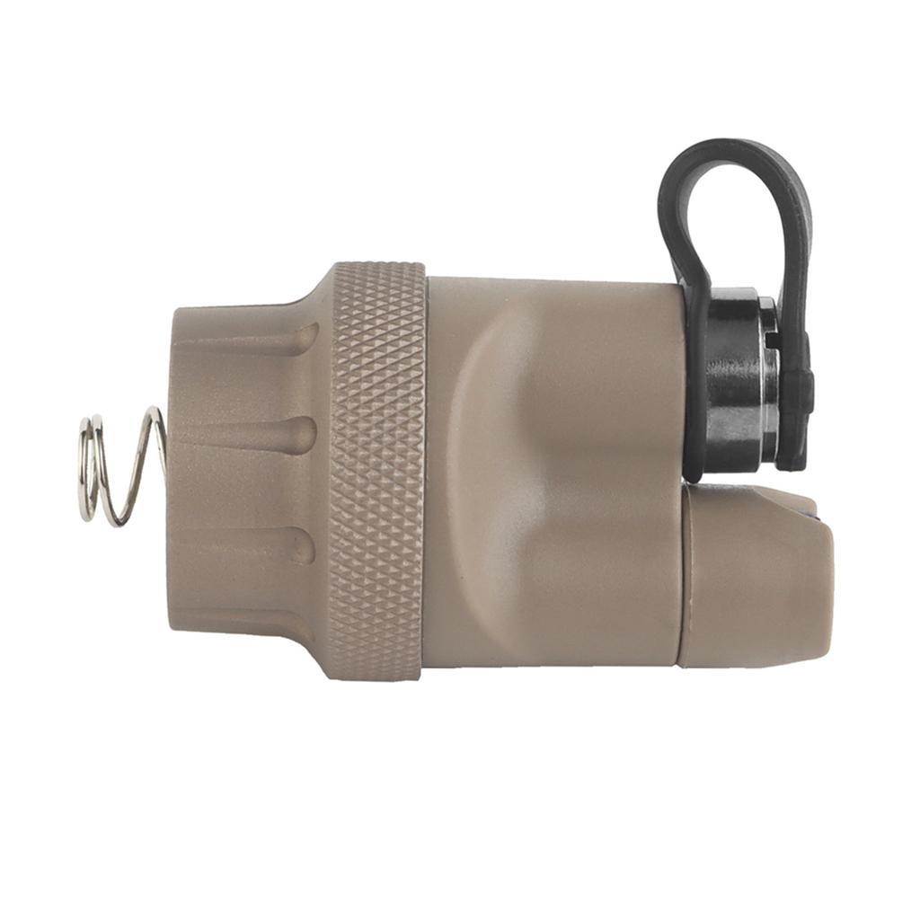 Dual Function Outdoor Tail Cap Switch for SureFire Light Alloy Nylon Wire Remote Control Button