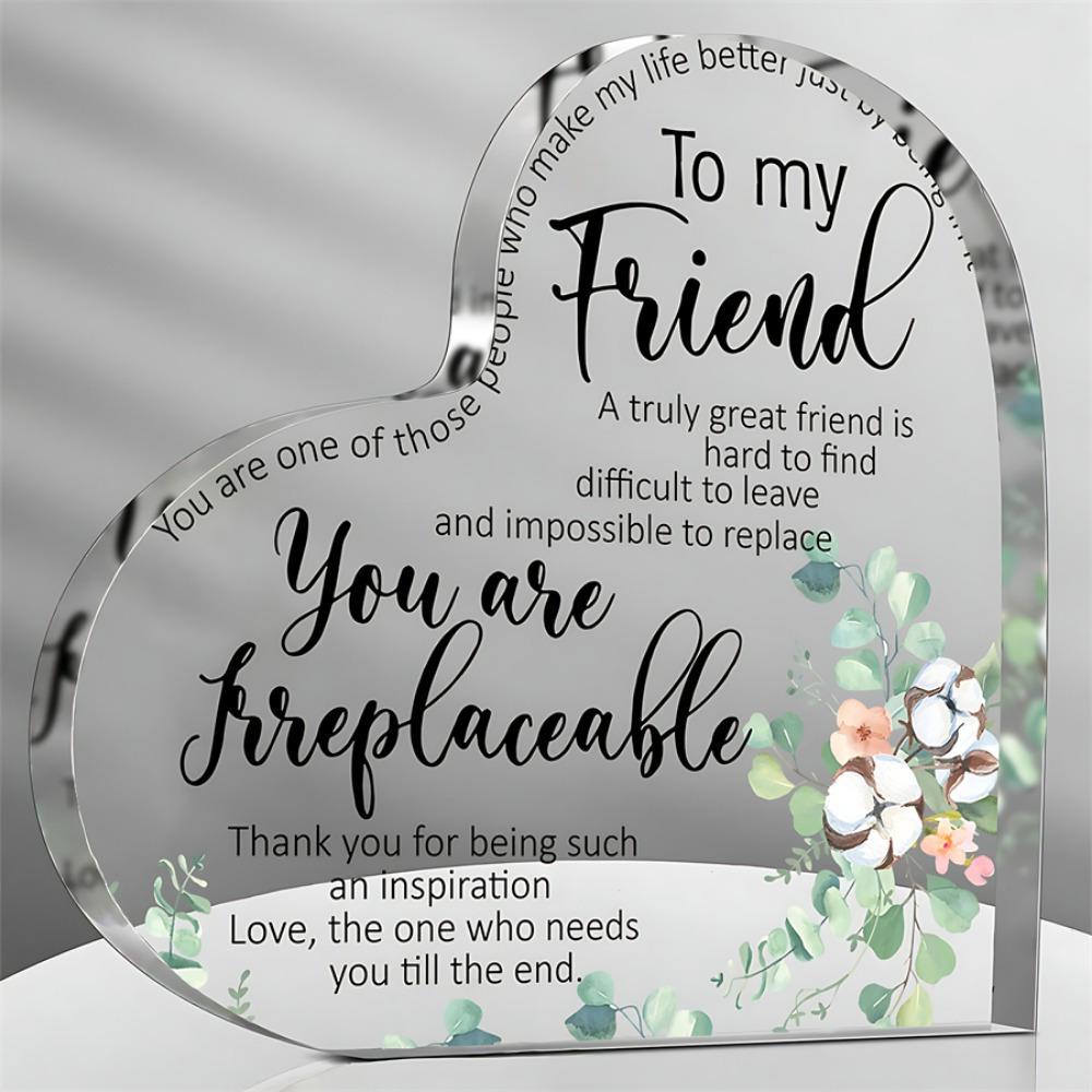1 Piece, Female Friend Gift -The Best Gift for Female Friendship,sunflower Flower gift,Christmas Birthday Gift,female Thank You.