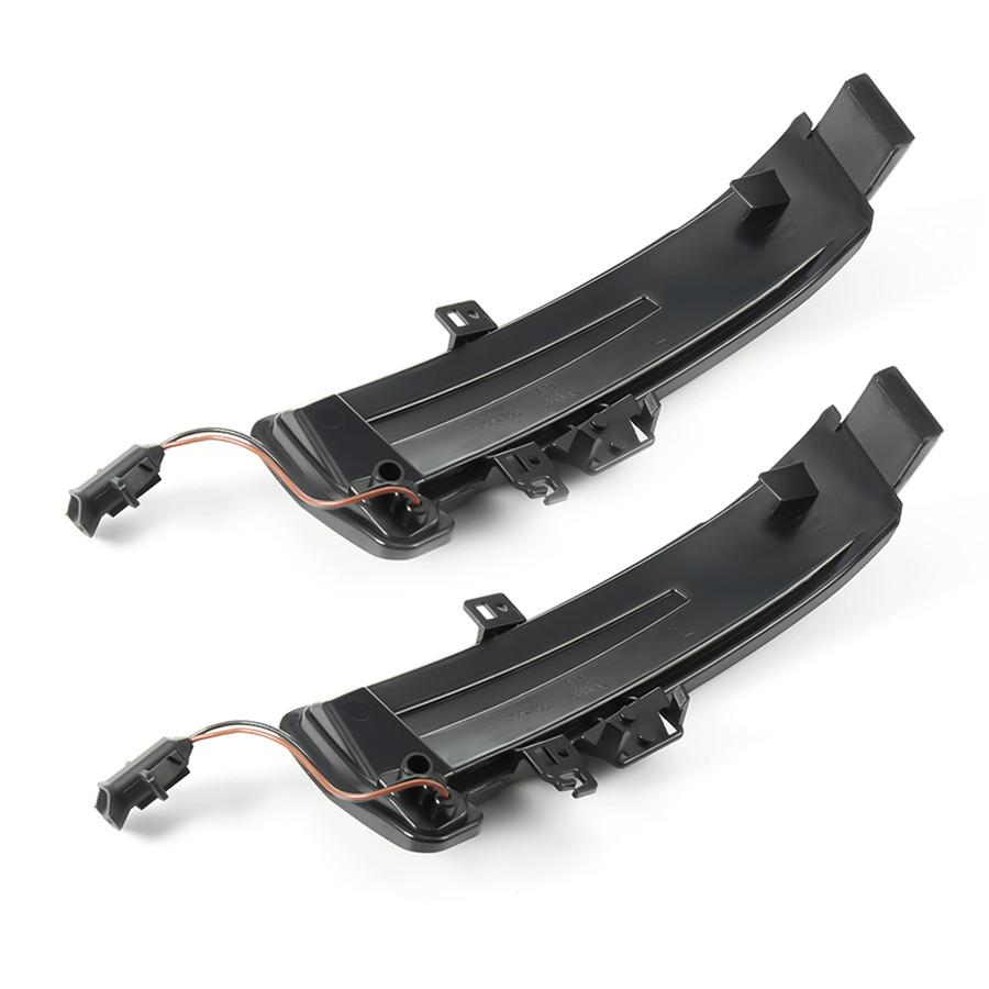 2x Rearview Mirror Dynamic LED Turn Signal Light For 09-14 Mercedes C Class W204