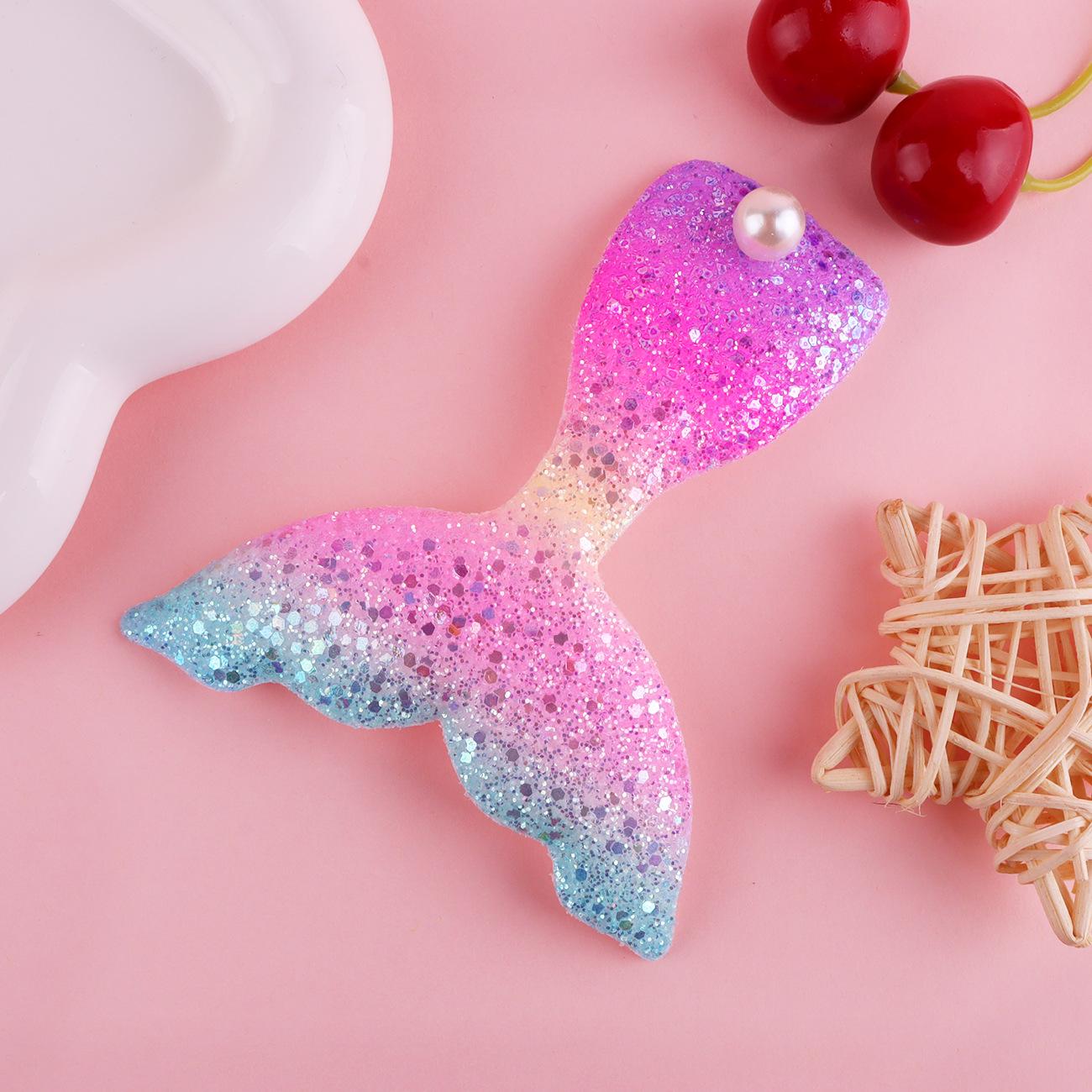 Colorful Mermaid Tail Sequin Ornaments for DIY Bags & Clothing Accessories
