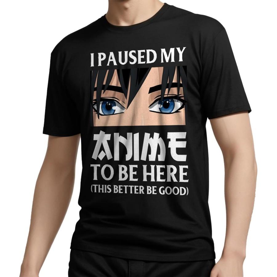 Anime T Shirt for Men Teen Boys-Classic Short Sleeve Casual T-Shirt XXXXXL чёрный