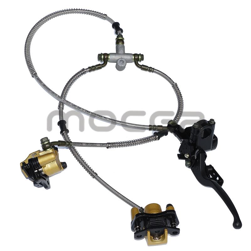 Vordere hydraulische Scheibenbremszange mit Hauptzylinder für 50cc-125cc ATV Quad - C029-054