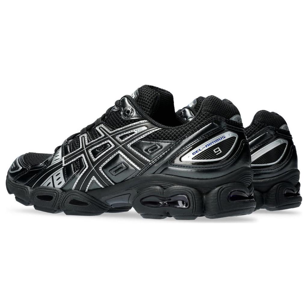 New Asics Gel Nimbus 9 Black Pure Silver 1201A424-005