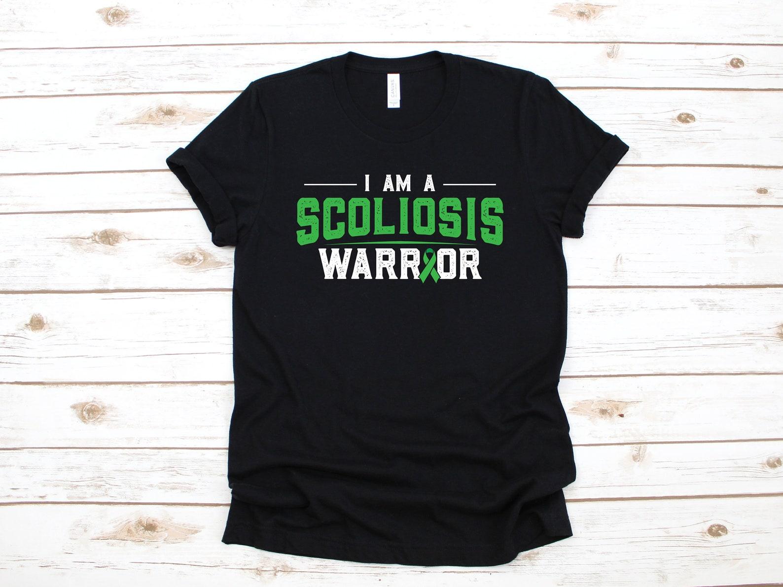 Scoliosis Warrior Shirt, Scoliosis Awareness T-Shirt,T-shirt, T-shirt, T-shirt, Tank Top XL