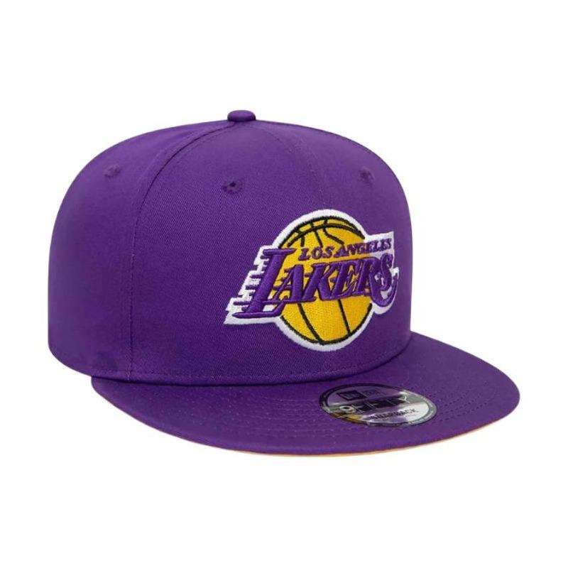 New Era Original pattern design cotton baseball cap unisex couple style purple 60503476