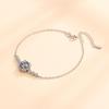 Simulated Moissanite & Zirconia Star Bracelet - Valentine's Jewelry Gift