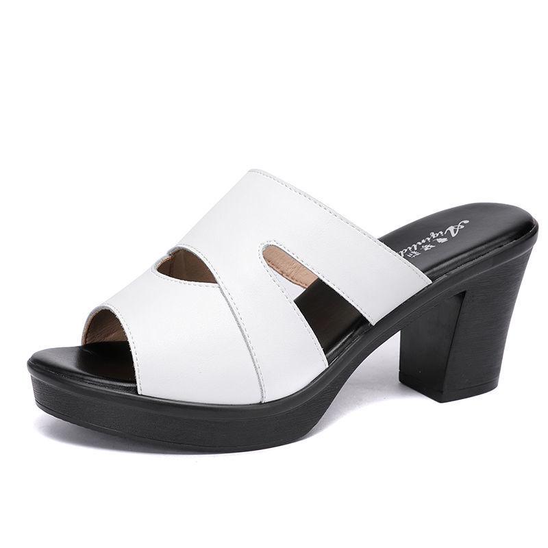 Fashion Fashion Crystal Platform Sandals Women 2025 Peep Toe Casual Slippers Woman Summer Shoes on Heels Outdoor Black High Heel Slides