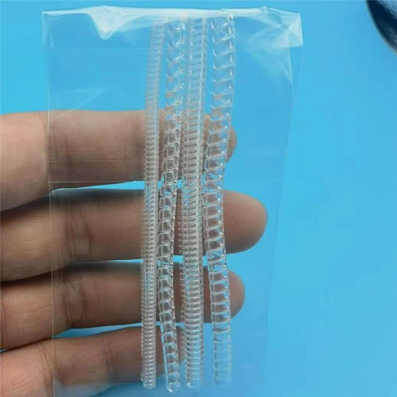 Transparent Spiral Ring Adjuster Set Invisible Silicone Guards for Loose Rings 4 Sizes Secure Fit for Men and Women