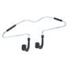 Headrest Hanger - Dunlop - 50 Cm - Chrome-plated Steel - Grey Color - 8 To 16 Mm Adapter