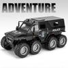 2024 New 1/32 Alloy Diecast Model Car 8x8 ATV Metal Vehicle Car Model Sound and Light Simulation Collection Gift Children Toy