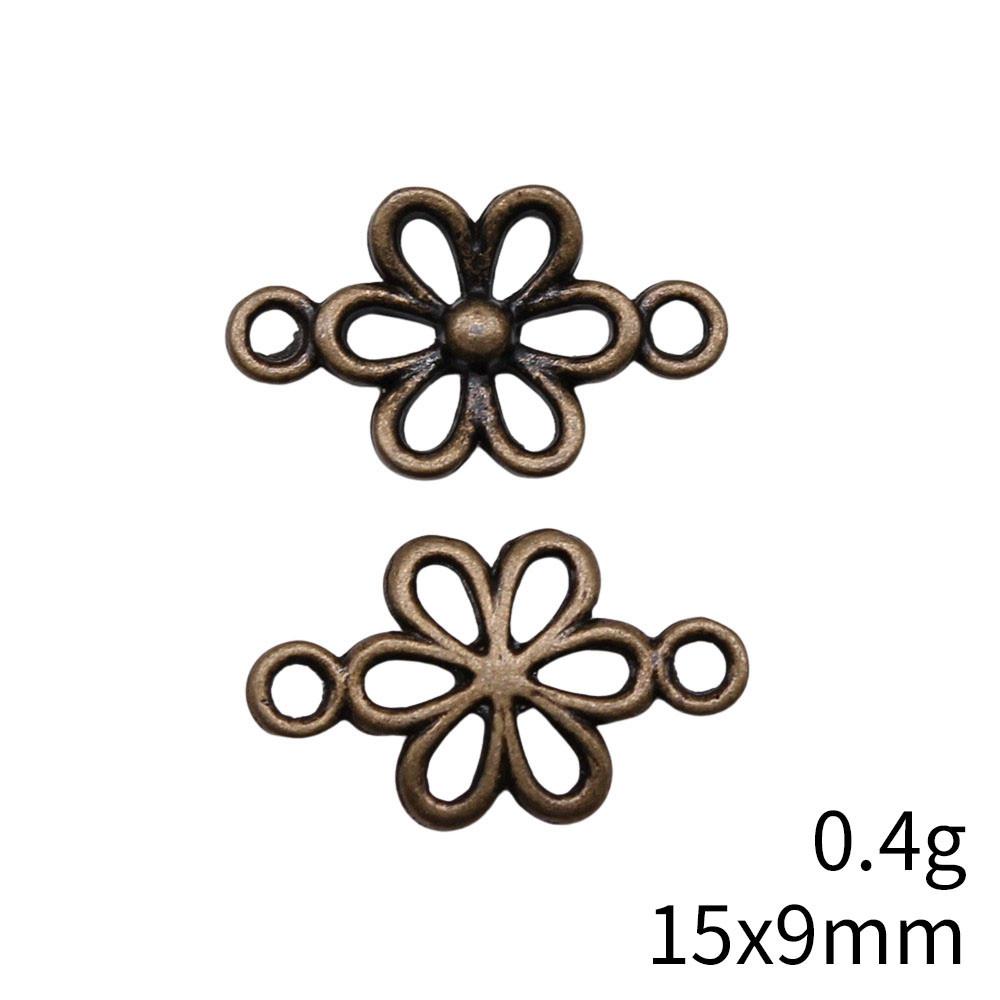 Gifts For Women Jewelry Materials Hollow Flower Connector Accessories Parts Cheapest Items Accessories And Components
