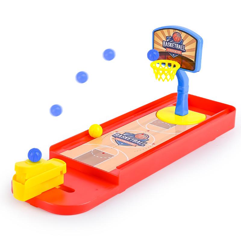 Cross-Border Children's Educational Catapult Frog Bowling & Finger Basketball Toy