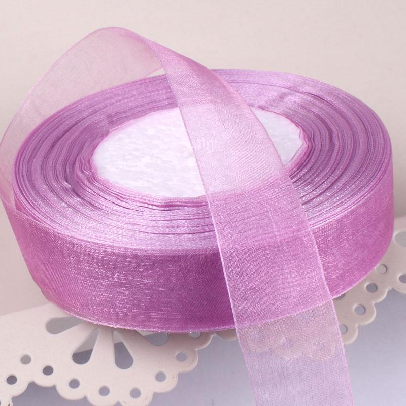 2cm Transparent Gauze Ribbon for Gift Boxes, Cake Decorations, Headbands, and Dance Streamers