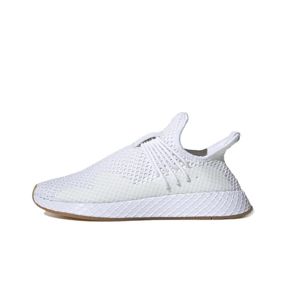 

Adidas Originals Deerupt S Minimalist Sports Cushioning Low-Top Lifestyle Shoes Unisex Sneakers White EE5654 38⅔