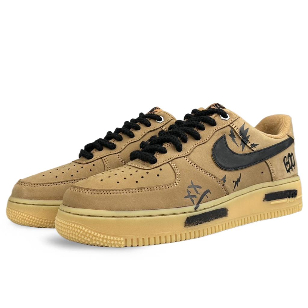 Nike Air Force 1 Cow Leather Slip Resistant, Abrasion Resistant, Lightweight CJ9179-200(Team40-SBOX)