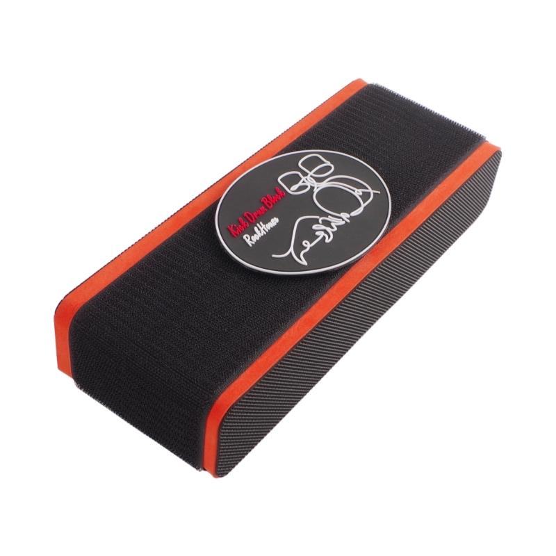 Bass Drum Stabilizer Nonslip Pad Prevents Movement Bass Drum Stopper Accessory Pad Replacement Bass Drum Anchors оранжевый