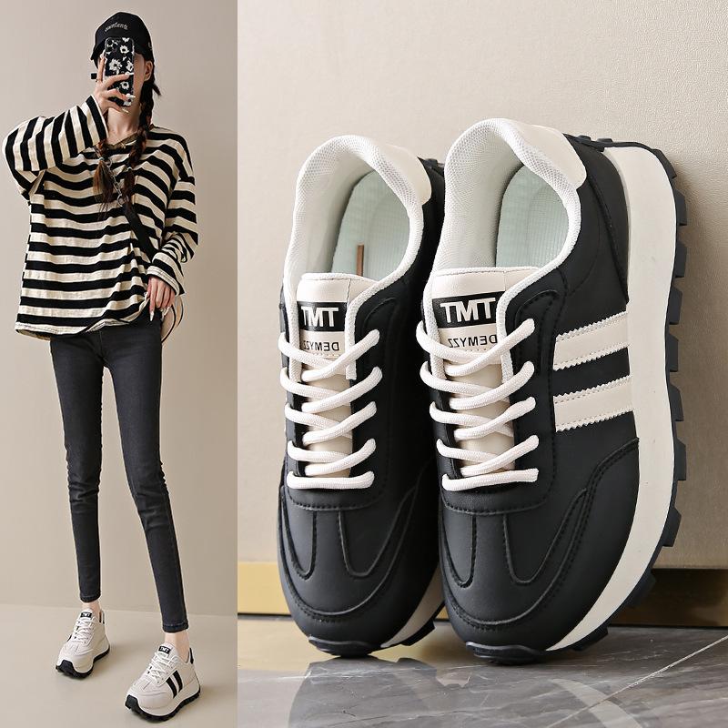 New shoes, dad shoes, Forrest Gump shoes for women's 66 students, excellent price, Korean version of casual running sports 88 tide spring 2025