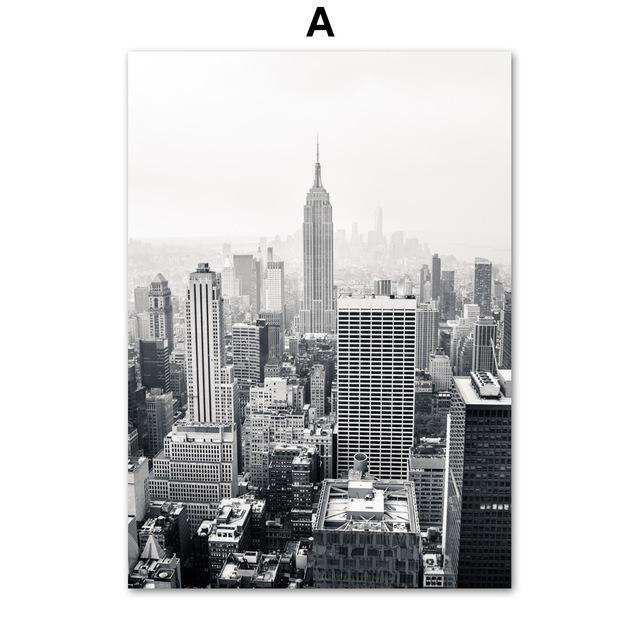 

Статуя Свободы, мост, Парижская башня, настенная живопись на холсте, винтажные постеры на скандинавскую тему и принты, настенные панно для гостиной 21*30cm