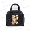 Lustige Cartoon-Capybara-Alphabet A-Z Tragbare Lunchtasche Damen Multifunktionale Isoliertasche Outdoor Kinder Bento Lunchtaschen