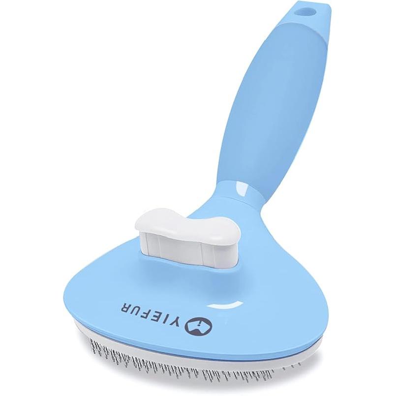 Cat Hair Brush,Cat Brush for Shedding,Soft Silicone Self Cleaning Brushes for Short and Long Haired Cats for Grooming and Shedding
